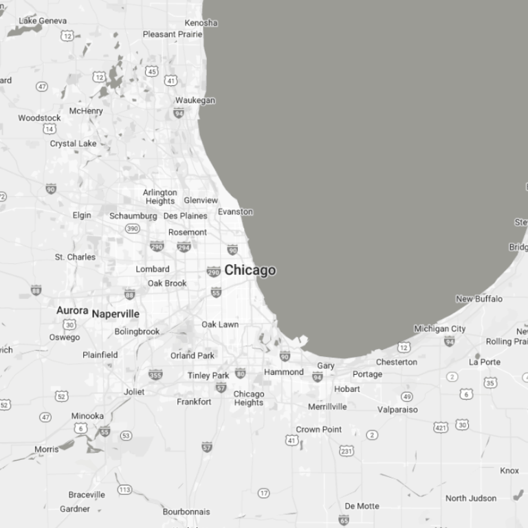 Chicago office location map